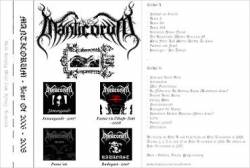 Manticorum : Best Of 2006 - 2008 Manticorum : Best Of 2006 - 2008